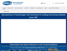 Tablet Screenshot of oweld.com